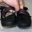 Chacos Women’s  Size 7 Maroon and Purple Single Strap Hiking Shoes Photo 2