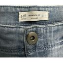 J.Jill  Women’s Size 4 Cropped Soft Cotton Stretch Denim Jeans Cropped Raw Hem Photo 5