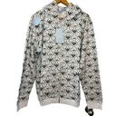 Hill House  The All-Gender Teddy Zip-Up White Ski Chalet Jacket—Size Large Photo 0