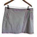 Lady Hagen  Women Skort Built In Shorts Size 14 Gray Side Zip Golf Tennis Sport Photo 12