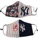 Set of 2 NY Yankees Face cover Unisex Blue Photo 1