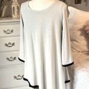 COMFY Angled Dress Tunic Gray Size M Photo 1