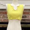 Ny&co yellow crop top / S / Excellent condition Photo 0