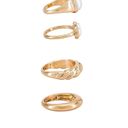 Ettika Revolve  Variety Ring Set Gold Womens Size OS Photo 1