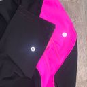 Lululemon Reversible Wunder Under Crop Leggings Pink/Black Size 10 Photo 1