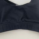 Good American Essential Lounge Black Scoop Bra Size 1 Small Photo 4