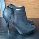 Guess  Women's Black Booties Ortena Gored High
Heel Size 7 1/2 Photo 0