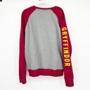 Harry Potter Universal Studios  Adult Gryffindor Pullover Sweatshirt Size XL Gray Photo 6