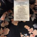 J.Jill  Black, Blue, & Pink Floral Elastic Sleeve Blouse Size Small Petite Photo 5