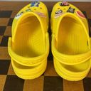 Crocs  Yellow Classic Clogs with Charms Size M7/W9 Photo 2