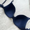 Harper [ Wilde] Base T-Shirt Bra Lightly-Lined Underwire Bra in True Blue Photo 4