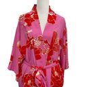 Natori Kimono Sleeve Floral Tie Photo 2