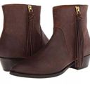 Ralph Lauren  Collection Brown Ninette Ankle Boots Photo 0