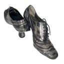 Me Too 021  Frost Retro Oxford Shoes Heel Brogue Wing Tip Lace Up Sz 11 Posh Show Photo 2