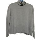 Everlane  Lightweight Gray Wool Turtleneck Sweater Photo 0