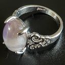 Amethyst Natural purple  S925 silver ring size 7 Photo 1