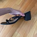 Sandal Heels Black Size 9 Photo 1