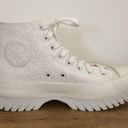 Converse  Chuck Taylor ALL STAR Lugged 2.0 High Top US Women’s size 9 Off White Photo 5