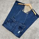 McGuire Denim  Huffine Culotte Overalls Wide Leg Cropped Blue Size 26 Photo 2