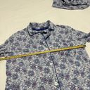 Ralph Lauren Lauren  S Small PJ Pajama Set Long Sleeve Top / Pants Blue Pattern Photo 8