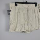 Krass&co  Ellen Tracy Womens Size XL Sandstone Linen Drawstring Shorts Pockets Photo 1