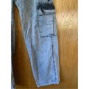 BDG UO  Acid Wash Skate Wide Leg Jeans Black Size 27 Photo 6