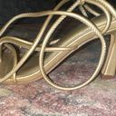 Cushionare Gold Strappy Heels Photo 1