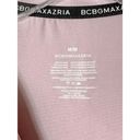 BCBGMAXAZRIA  Women's Button Short Sleeve Pajama Sleep Shirt Dusty Pink Medium Photo 5