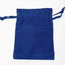 Handmade Denim Patchwork Pouch NWOT Blue Photo 2