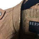 Bernardo  Faux Leather Zip Front Jacket Size Small Photo 4