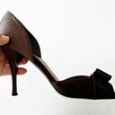 Stuart Weitzman  Brown Satin Formal Wear Shoes Photo 1