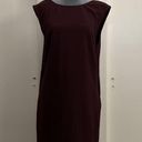 BB Dakota 🔷  Women's Burgundy Shift Dress Low Back Photo 0