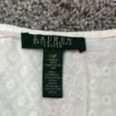 Ralph Lauren NWT Lauren  White Embroidered Eyelet A-Line Skirt Size 14 Photo 3