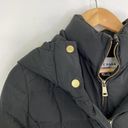 Cole Haan  Taffeta Quilted Black Puffer Down Coat Jacket Women's Size Small S Photo 5