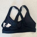 ANDIE  Swim The Caledonia Bikini Top Black Size Medium Photo 3