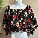 by the way. #268 floral pattern, Boho crop size XS Photo 0