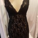 Victoria's Secret Victoria Secret Very Sexy Collection Black Lace Nighty  Photo 0