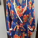 Victoria's Secret Vintage Apple Blossom Blue Dressing Gown Photo 5