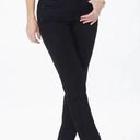 NYDJ  Petite Marilyn Straight Black Jeans Photo 0