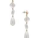 Ettika  Drop Earring Pearls Clear Womens Size OS Photo 1