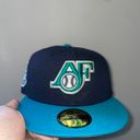 New Era Myfitteds Appleton foxes Seattle mariners patch gray uv size 7 1/8 brand new Photo 1