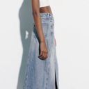 ZARA Cross Button Maxi Skirt Photo 5