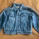 Madewell Oversized Trucker Jean Jacket Photo 0