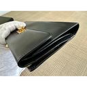 Salvatore Ferragamo Authentic  Black Leather Wallet with Gancini Clasp Photo 7