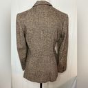 Brooks Vintage Bobbie  Brown Tweed Blazer Size 9 / 10 EXCELLENT Retro Business Photo 4