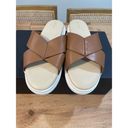 Cole Haan  Women's Grandpro Rally Criss Cross Slide Sandal Honey NWOT Photo 2