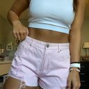 Forever 21 Pink High Rise Jean Shorts  Photo 0