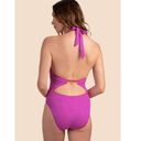 Trina Turk  NWOT Tulum Plunge Maillot One-Piece Swimsuit- Size 6 Photo 1