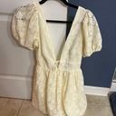 Windsor baby yellow backless puff sleeve dress Photo 0