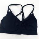 Zella Nordstrom   Black Body Flex Yoga Studio Low Impact Sports Bra Photo 2